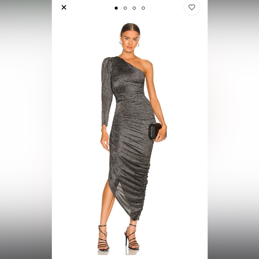 Roksana Black Shimmery Dress